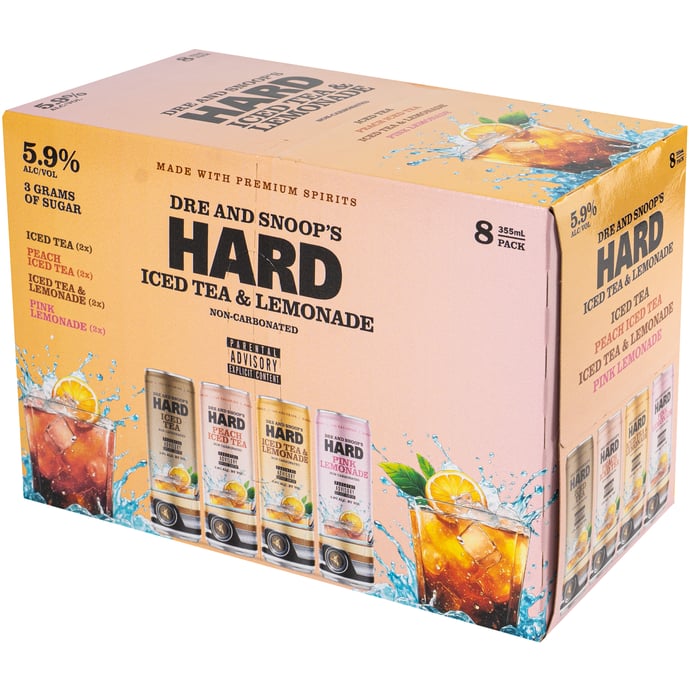 Gin & Juice Hard Iced Tea Variety 8 Pack Cans