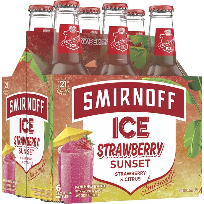 Smirnoff Ice Strawberry Sunset