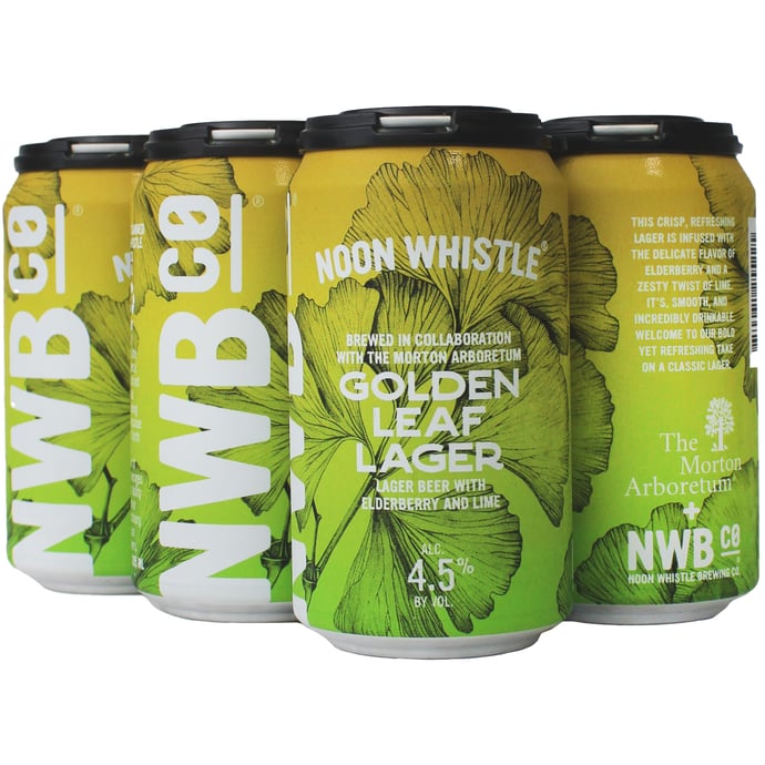 Noon Whistle Golden Leaf collaboration with The Morton Arboretum