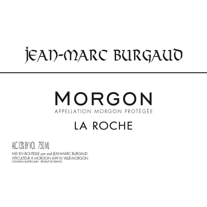 Domaine Jean Marc Burgaud Morgon La Roche 2024