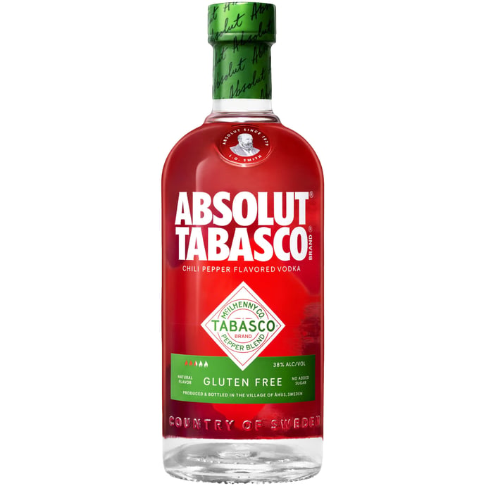 Absolut Tabasco Chili Pepper Vodka