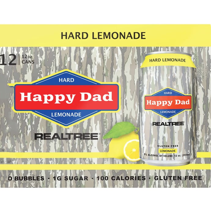 Happy Dad Real Tree Hard Lemonade