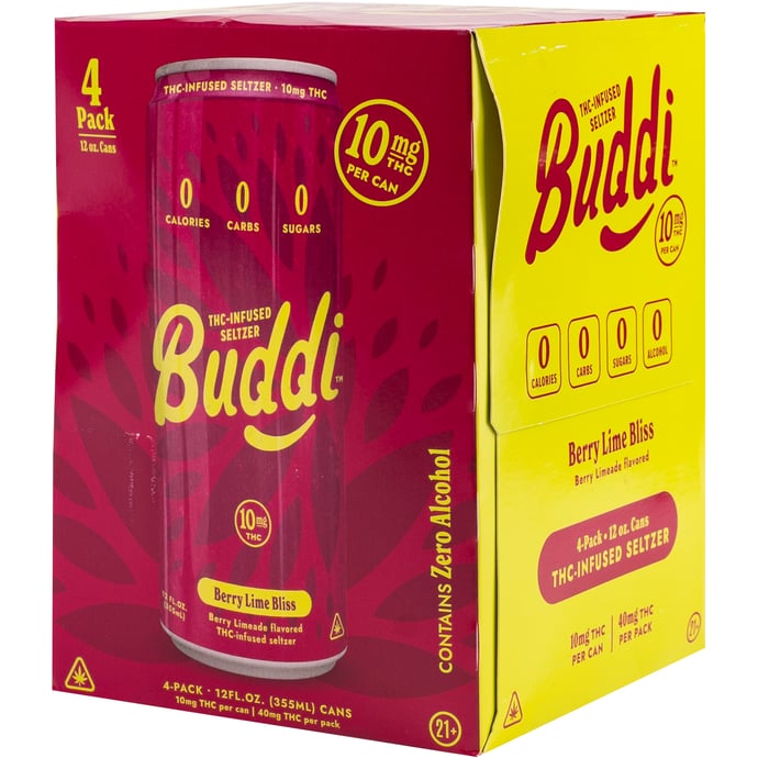Buddi Berry Lime Bliss 10mg THC