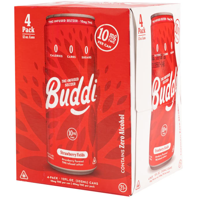 Buddi Strawberry Fields 10mg THC