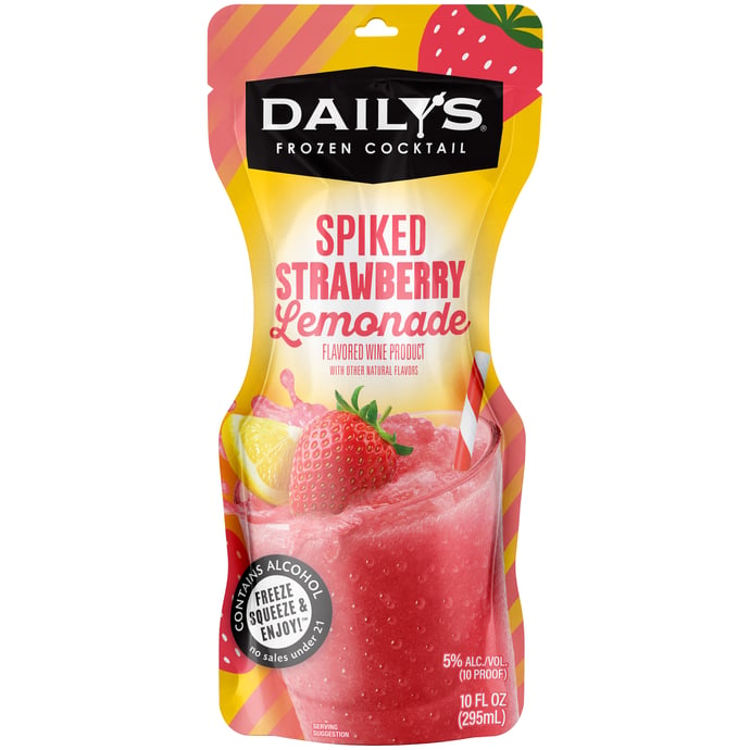 Daily's Frozen Spiked Iced Strawberry Lemonade