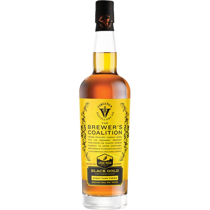 Virginia Distillery Company American Single Malt Finished in Central Waters Black Gold Stout Cask