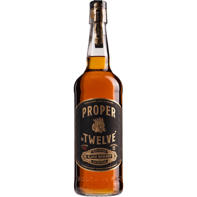 Proper Twelve Irish Whiskey Black Reserve