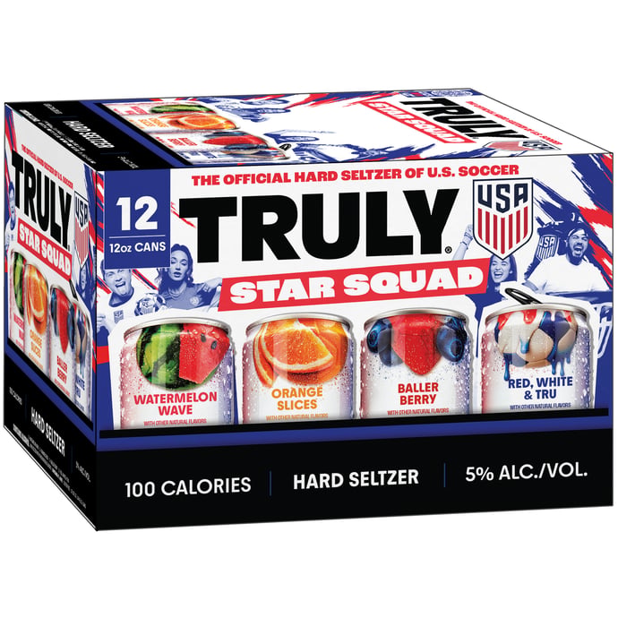 Truly Hard Seltzer Star Squad Mix Pack