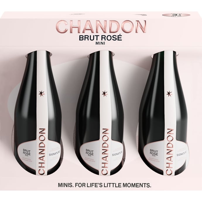 Chandon Brut Rose 3-Pack