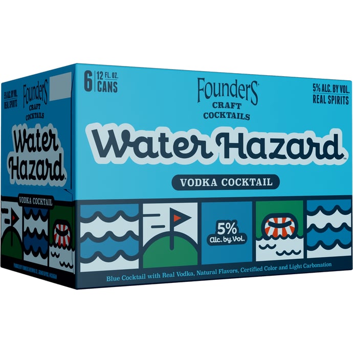 Founders Water Hazard Vodka Cocktail
