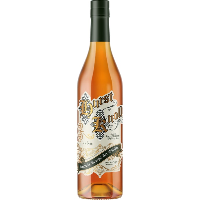 Hurst Knoll 7 year old Kentucky Straight Rye Whiskey by Rare Character