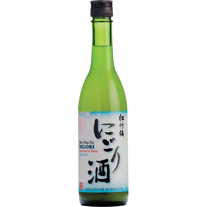 Sho Chiku Bai Silky Mild Nigori Half Bottle