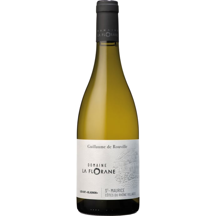 Domaine La Florane Saint Maurice Cotes du Rhone Villages Blanc Guillaume de Rouville 2023