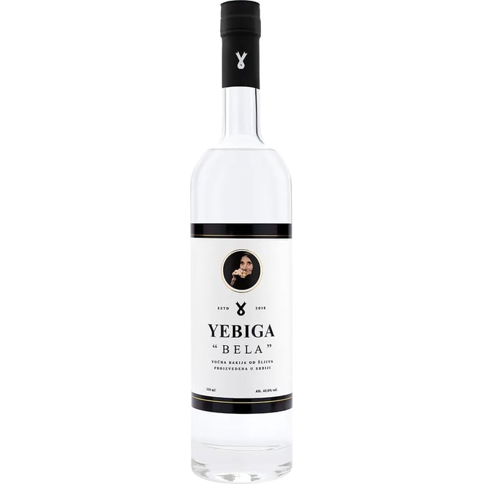 Yebiga Bela Rakija od Sljiva Serbian Plum Brandy