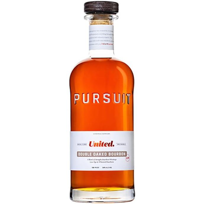 Pursuit United Double Oaked Blended Straight Bourbon Whiskey