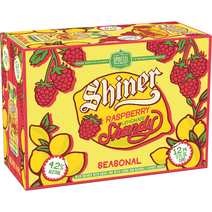 Shiner Raspberry Lemonade Shandy