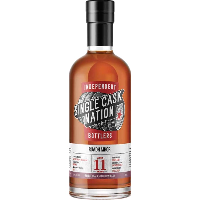Single Cask Nation Ruadh Mhor 11 year old First Fill Sherry Cask # 305063