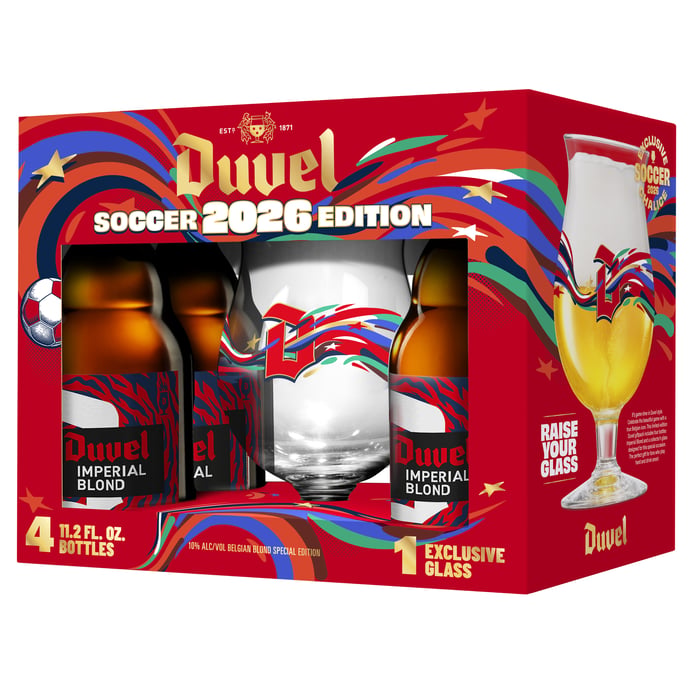Duvel Imperial Blond Soccer Gift Pack