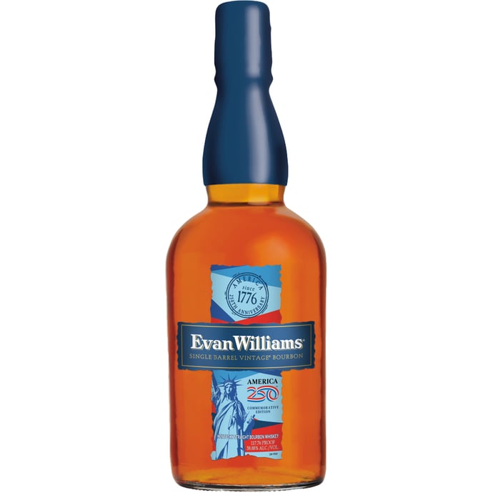 Evan Williams Single Barrel Bourbon America 250