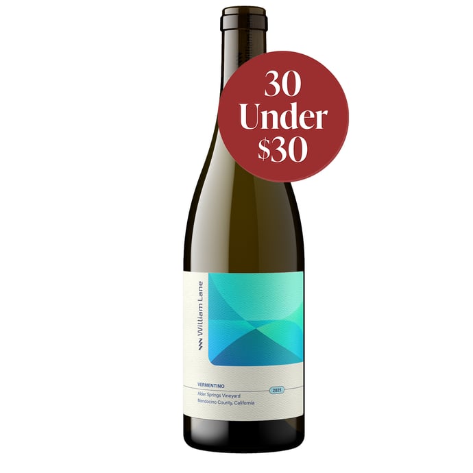 William Lane Vermentino Alder Springs Vineyard 2025