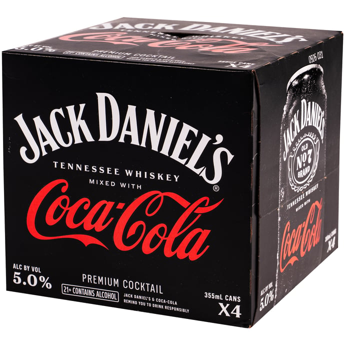 Jack Daniel's Jack and Coca-Cola
