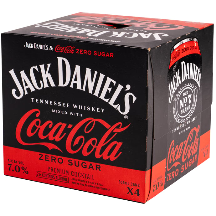 Jack Daniel's Jack and Coke Zero