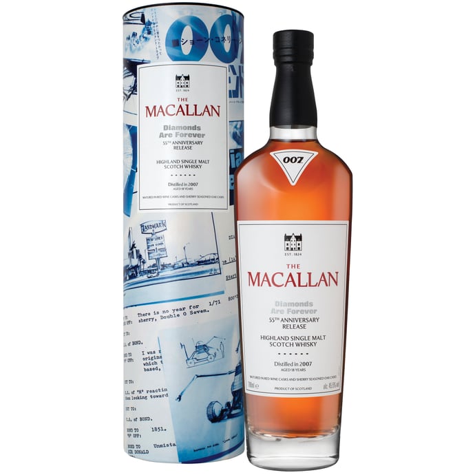 Macallan Diamonds Are Forever 55th Anniversary Limited Release 2026