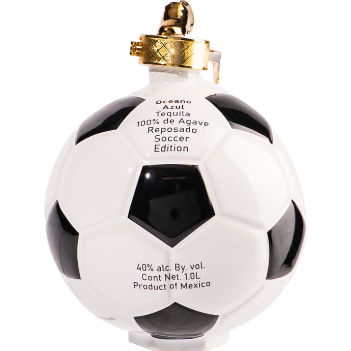Oceano Azul Soccer Ball Reposado Tequila