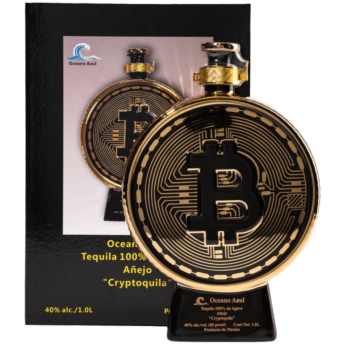 Oceano Azul Cryptoquila Anejo Tequila