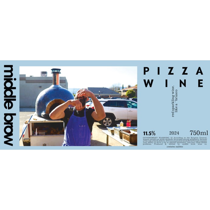Middle Brow Pizza Wine 2025