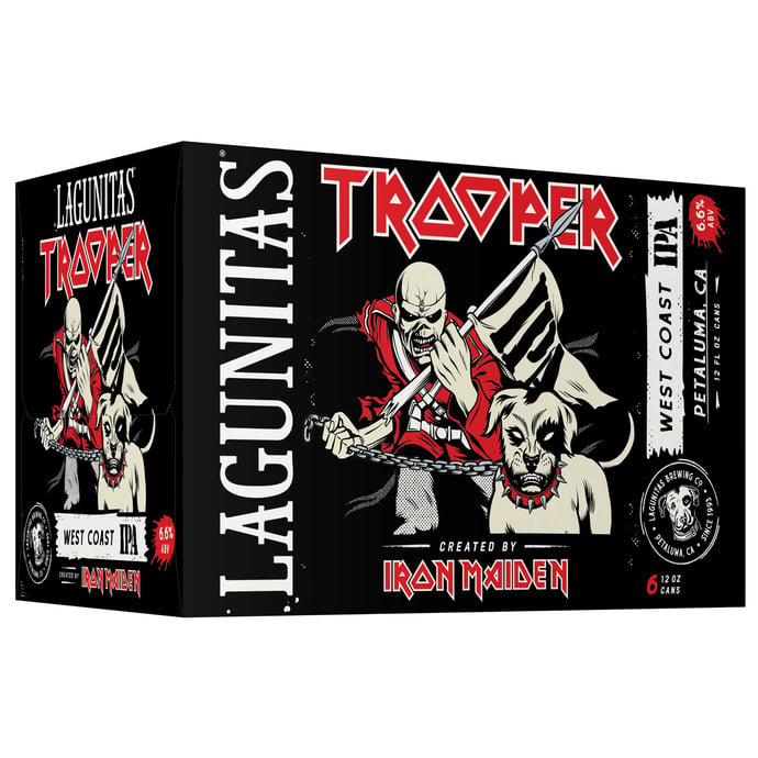 Lagunitas Trooper collaboration with Iron Maiden