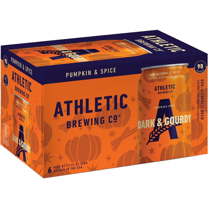 Athletic Brewing Dark & Gourdy Non-Alcoholic Pumpkin