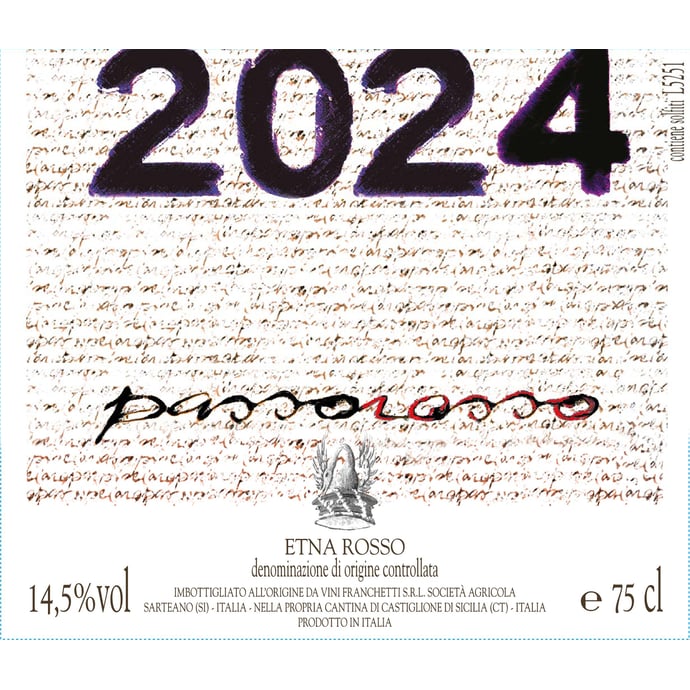Passopisciaro Passorosso Etna Rosso 2024