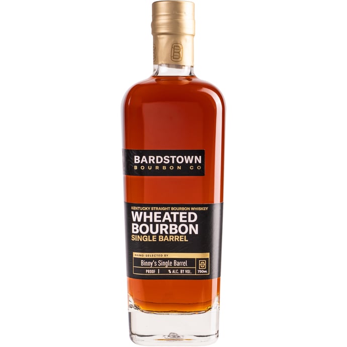 Bardstown Bourbon Company Origin Series Cask Strength Wheated Single Barrel # 70970 Binny's Handpicked 129.2 Proof