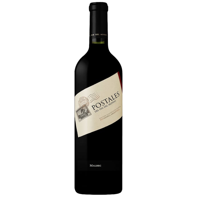 Bodega del Fin del Mundo Malbec Postales Patagonia 2025
