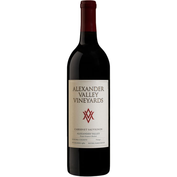 Alexander Valley Vineyards Cabernet Sauvignon 2023 Half Bottle