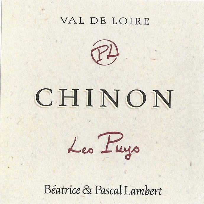Beatrice et Pascal Lambert Chinon Les Puys Natural 2021