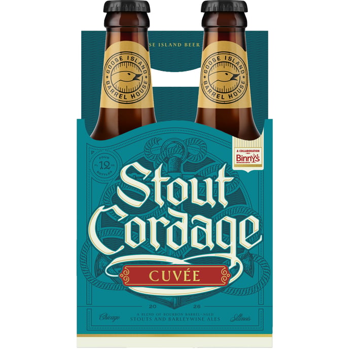Goose Island Stout Cordage Cuvee collaboration with Binny's