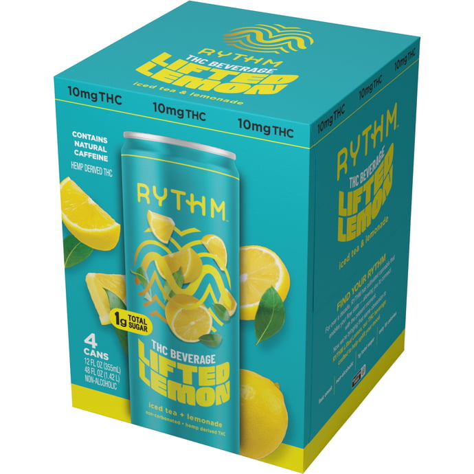 Rythm Lifted Lemon 10mg THC