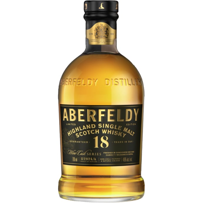 Aberfeldy 18 year old ex Sangiovese Cask Finish Limited Edition
