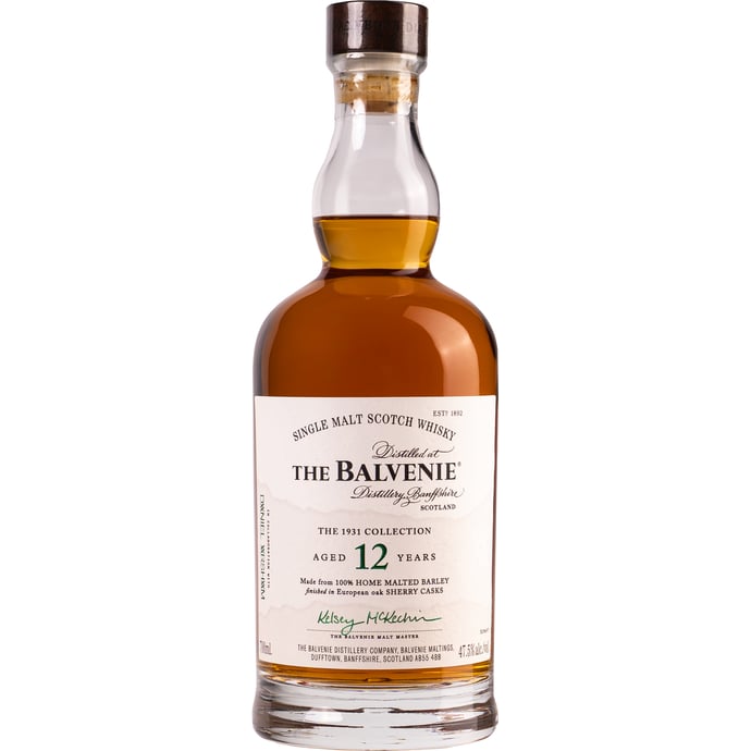 The Balvenie 12 year old 100% Home Malted Barley Limited Edition Speyside Single Malt