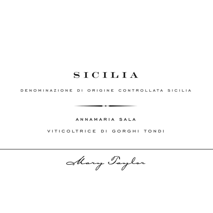 Mary Taylor AnnaMaria Sala Sicilia Rosso 2025