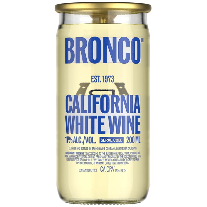 Bronco 1973 California White Cup