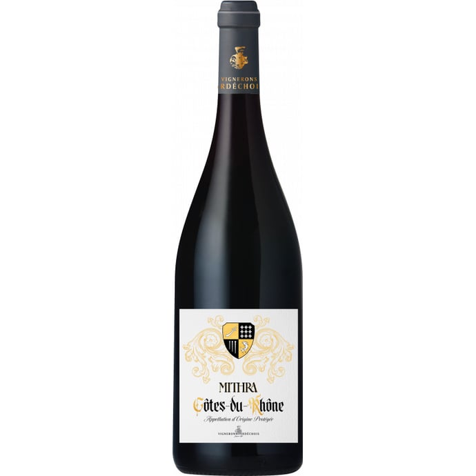 Mithra Cotes du Rhone Rouge by Vignerons Ardechois 2024