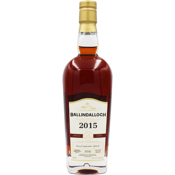 Ballindalloch ex Sherry Cask # 117 Binny's HandpickedSpeyside Single Malt 2015