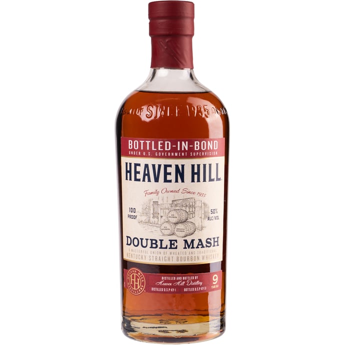 Heaven Hill Double Mash 9 year old Bottled in Bond Kentucky Straight Bourbon