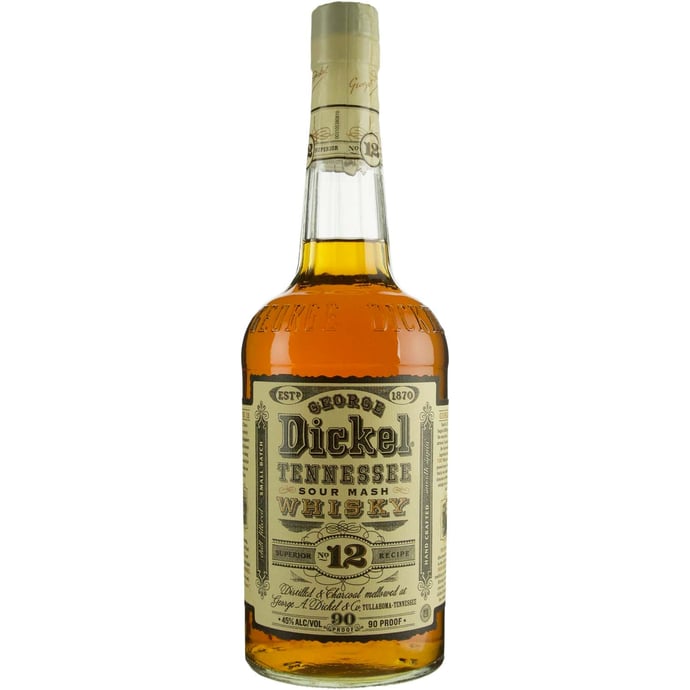 George Dickel Original No. 12 White Label Tennessee Whiskey