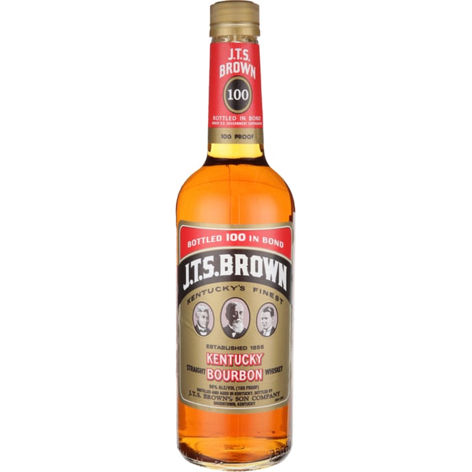 JTS Brown 100 proof Bourbon