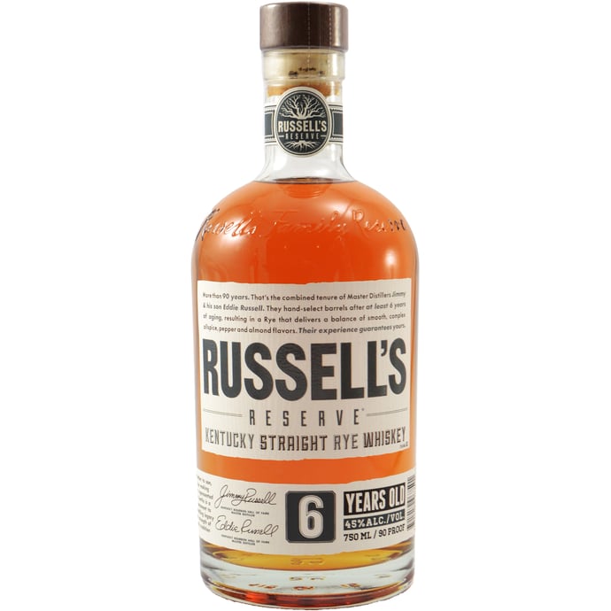 Wild Turkey Russell's Reserve 6 year old Small Batch Rye