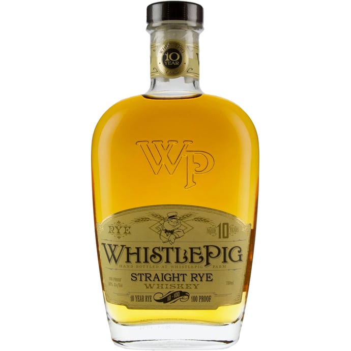 WhistlePig 10 year old Straight Rye Whiskey